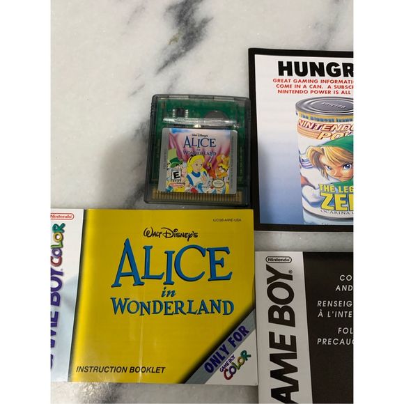Walt Disney's Alice in Wonderland (Nintendo Game Boy Color, 2000 - Picture 4 of 6